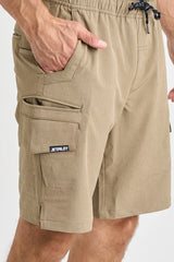 Jetpilot Jet-Lite Hybrid Utility Short 20" - Khaki