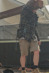 Jetpilot Jet-Lite Hybrid Utility Short 20" - Khaki