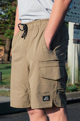 Jetpilot Jet-Lite Hybrid Utility Short 20" - Khaki