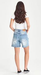 Junkfood Bronte Blue Shorts
