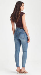 Junkfood Cheeky Push Up Denim Blue Jean