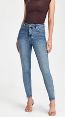 Junkfood Cheeky Push Up Denim Blue Jean