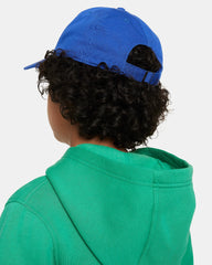 Nike Club Unstructured Club Futura Wash Kids Cap - Game Royal /White