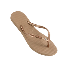 Havaianas Kids Slim Crystal - Rose Gold