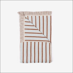 Layday Laguna 100% Cotton Flatweave Beach Towel
