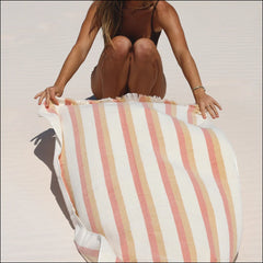 Layday Shallows 100% Cotton Beach Towel