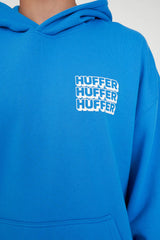 Huffer Mens Weekend Hood/8-Bit - Sprint Blue