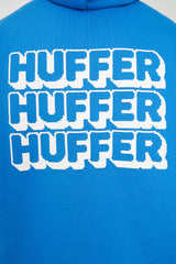 Huffer Mens Weekend Hood/8-Bit - Sprint Blue