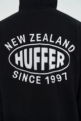 Huffer Mens Saturday Hood/Homer - Black