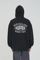Huffer Mens Saturday Hood/Homer - Black