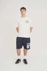 Huffer Mens Mesh Track Short - Navy