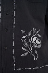 Huffer Cabana Flor Shirt - Basalt