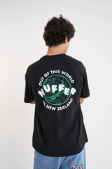 Huffer Block Tee 220/Stratos - Washed Black