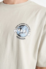 Huffer Block Tee/Home Is - Moonrock