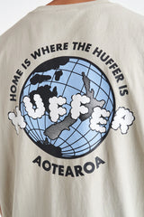 Huffer Block Tee/Home Is - Moonrock