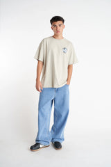 Huffer Block Tee/Home Is - Moonrock