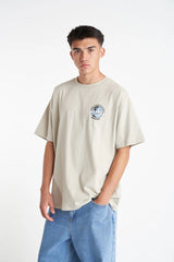 Huffer Block Tee/Home Is - Moonrock