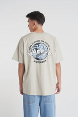 Huffer Block Tee/Home Is - Moonrock