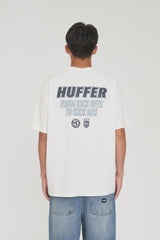 Huffer Block Tee 220/Kick Ons - Chalk