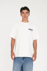 Huffer Block Tee 220/Kick Ons - Chalk
