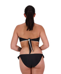 Moontide Reversible Tie Side Pant - Black/White