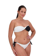 Moontide Reversible Tie Side Pant - Black/White