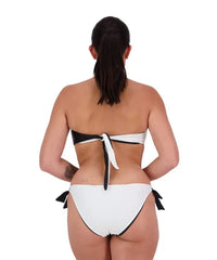 Moontide Reversible Tie Side Pant - Black/White