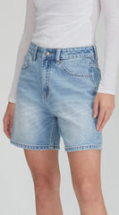 Junkfood Ngaio Shorts - Blue
