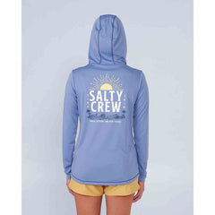 Salty Crew Womens Cruisin Hooded Sunshirt
