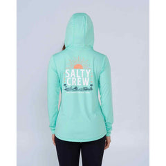 Salty Crew Womens Cruisin Hooded Sunshirt