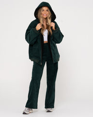 Rusty Gables Reversible Cord Jacket - Green Gables