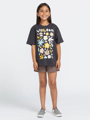 Volcom Truly Stoked BF Kids Tee - Vintage Black