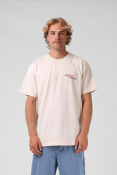 RPM Fast Lane Tee - Vintage Cream