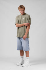 RPM V2 Sanded OS Tee - Sage