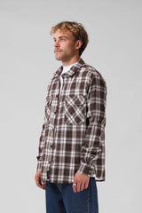 RPM Plaid L/S Shirt II - Brown Plaid