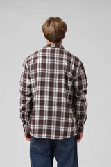 RPM Plaid L/S Shirt II - Brown Plaid