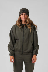 RPM Binate Zip Thru Hood - Dusty Olive