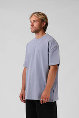 RPM Sanded OS Tee -Dusty Blue