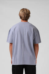 RPM Sanded OS Tee -Dusty Blue