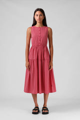 RPM Smock Midi Dress