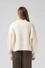 RPM Chunky Cardigan- Cream