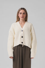 RPM Chunky Cardigan- Cream