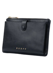 Rusty Grace Leather Pouch - Black.