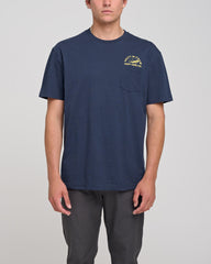 Salty Crew Tady Lure Co. Pkt Prem SS Tee - Navy