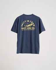 Salty Crew Tady Lure Co. Pkt Prem SS Tee - Navy