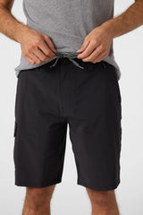 O'Neill Hyperfreak Hybrid Traveller Cargo Short - Black