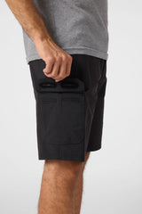O'Neill Hyperfreak Hybrid Traveller Cargo Short - Black
