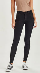 Junkfood Slip Tall Stuff Jean - Black