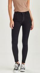 Junkfood Slip Tall Stuff Jean - Black