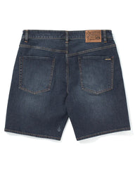 Volcom Solver Denim Short - New Vintage Blue
